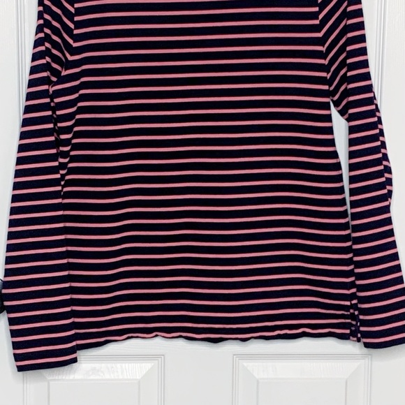J. Crew Stripe Boatneck Boxy Top Size Medium - Picture 9 of 11